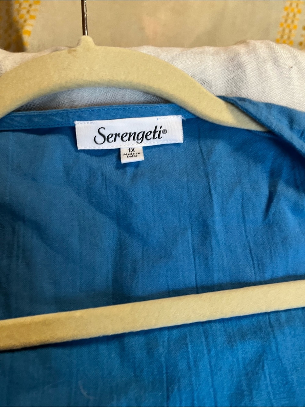 Serengeti Vibrant Blue Tunic Top - Picture 3 of 3
